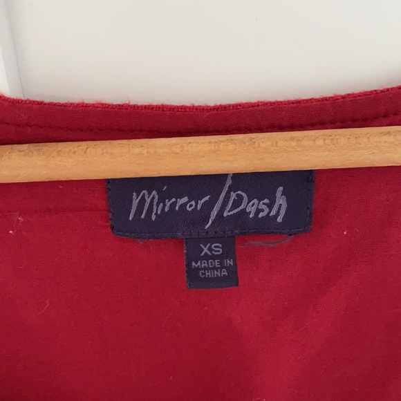 Urban Outfitters Red Sleeveless Front Zipper Dress - Picture 4 of 13